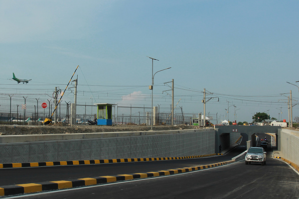 Akses menuju Bandaar Soekarno-Hatta