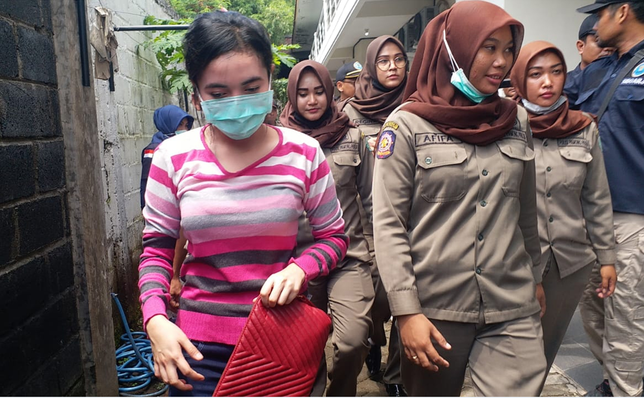 Satpol PP menggelar razia