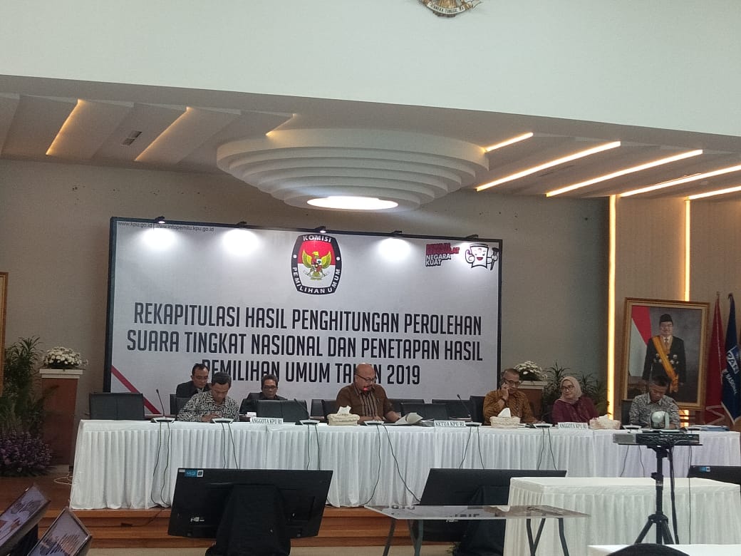 Pasanga calon presiden dan wakil presiden nomor urut 01 Joko Widodo kembali meraih kemenangan di Provinsi Daerah Istimewa Yogyakarta.