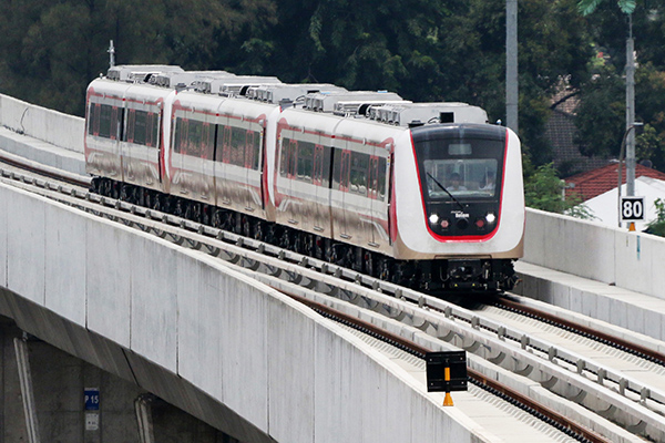 LRT Jakarta Sudah Pegang Semua Sertifikasi