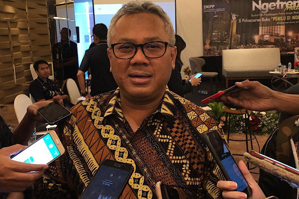 Ketua KPU Arief Budiman 