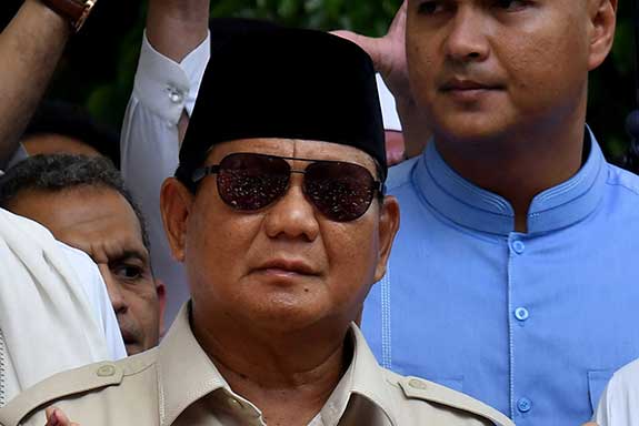  Ketua Umum Partai Gerindra Prabowo Subianto