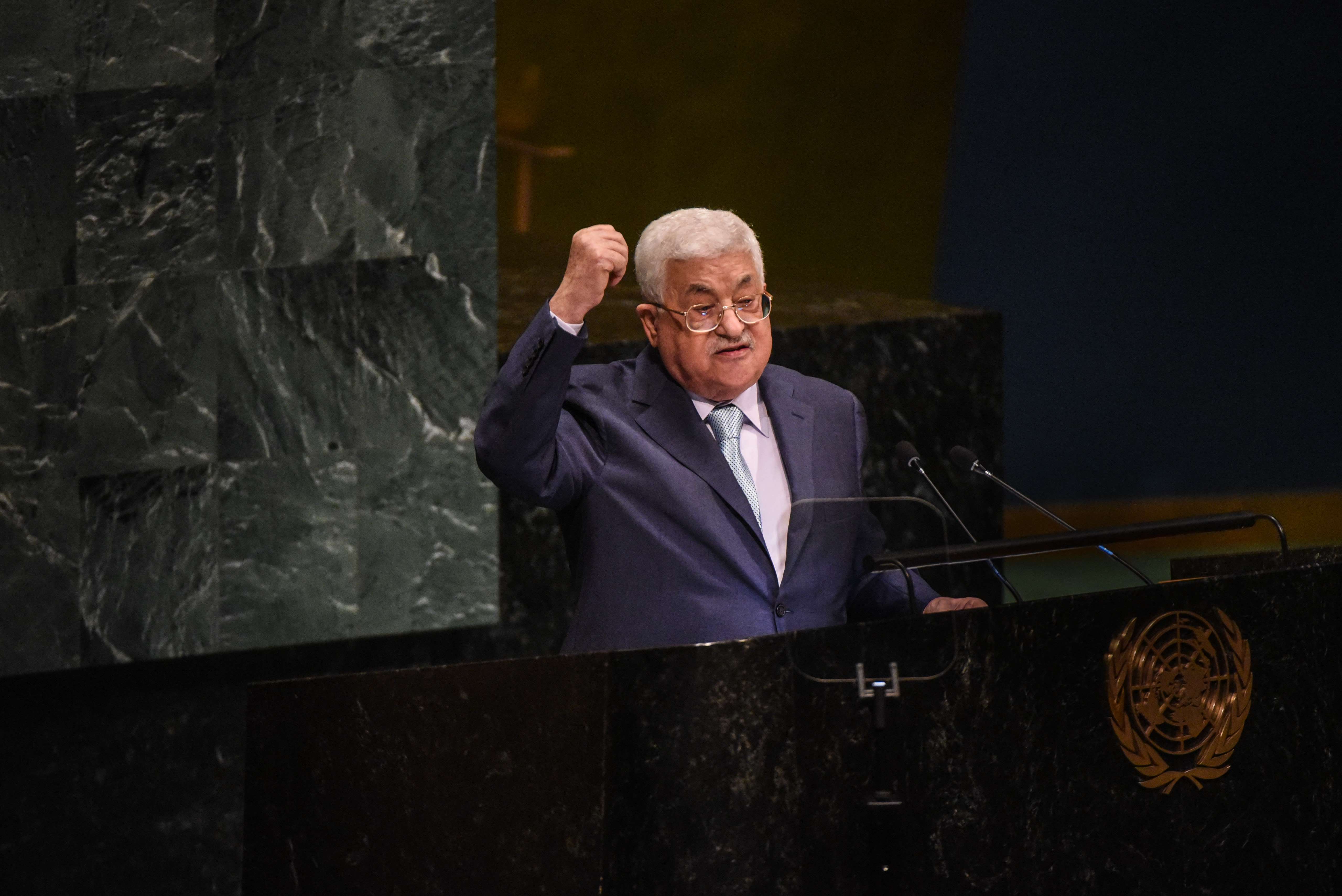 Presiden Palestina Mahmoud Abbas