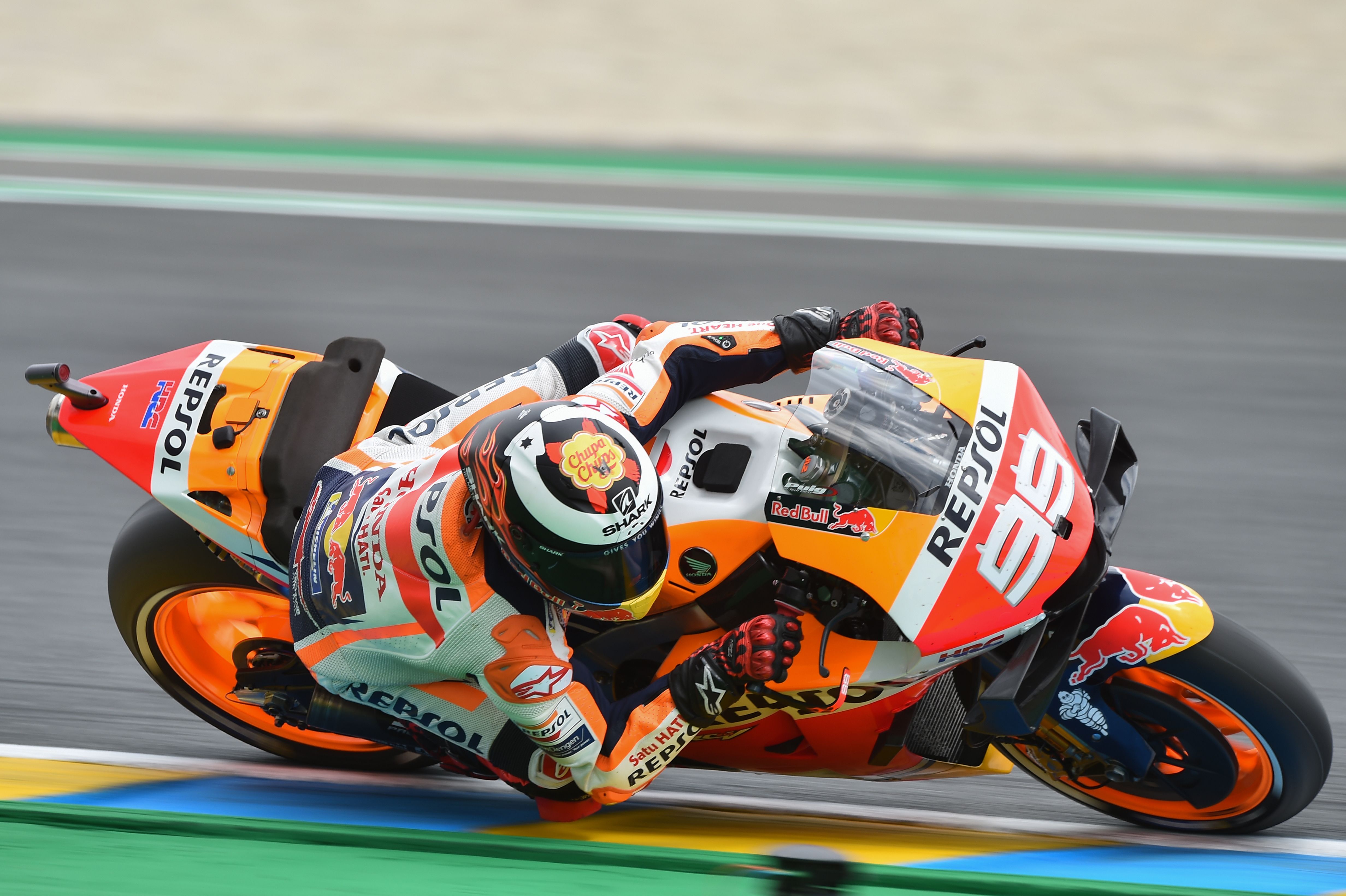 Pembalap Spanyol Repsol Honda Team Jorge Lorenzo