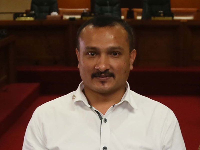 Kepala Divisi Advokasi dan Bantuan Hukum Partai Demokrat Ferdinand Hutahaean 