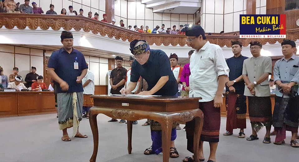 Bea Cukai Dukung Pengembangan Kawasan Berikat di Pulau Bali.