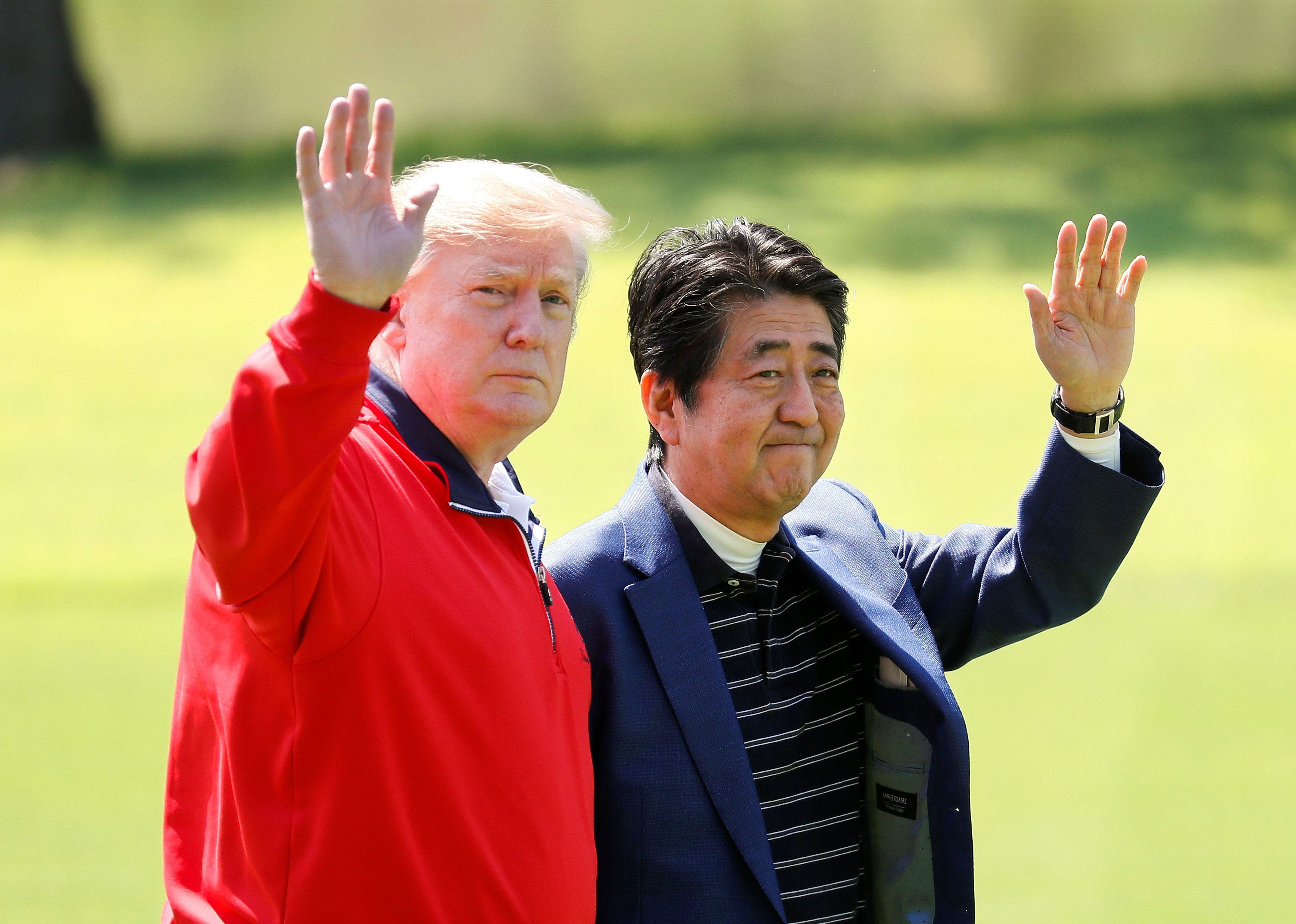 Trump Buka Lawatan ke Jepang dengan Bermain Golf