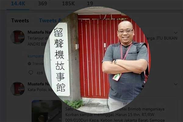 Anggota Badan Pemenangan Nasional (BPN) Prabowo Subianto-Sandiaga Uno, Mustofa Nahrawardaya