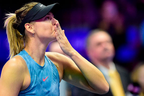 MANTAN petenis peringkat satu dunia, Maria Sharapova