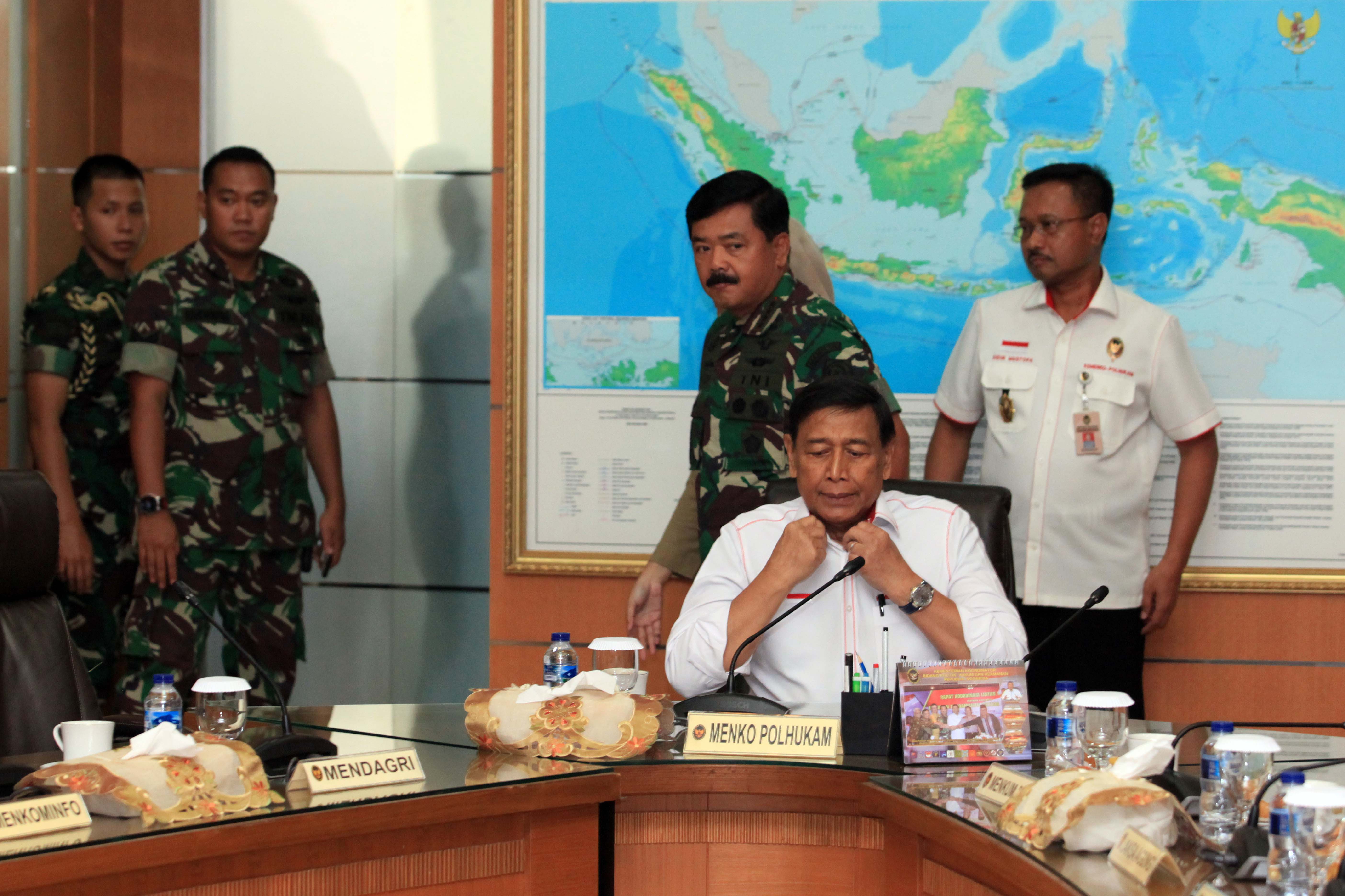 Menteri Koordinator Bidang Politik, Hukum, dan Keamanan Wiranto