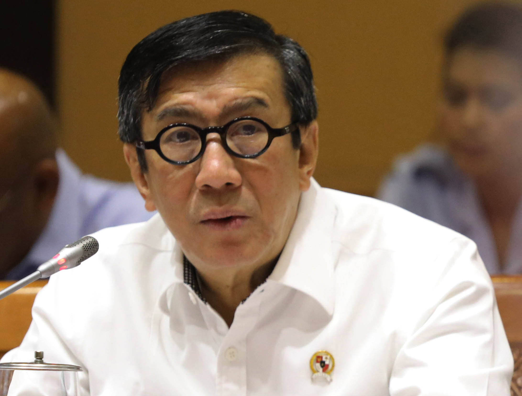 menteri Hukum dan HAM Yasonna Laoly