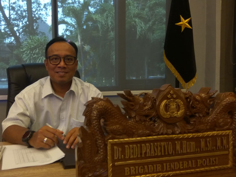 Karopenmas Devisi Humas Mabes Polri Brigjen Dedi Prasetyo