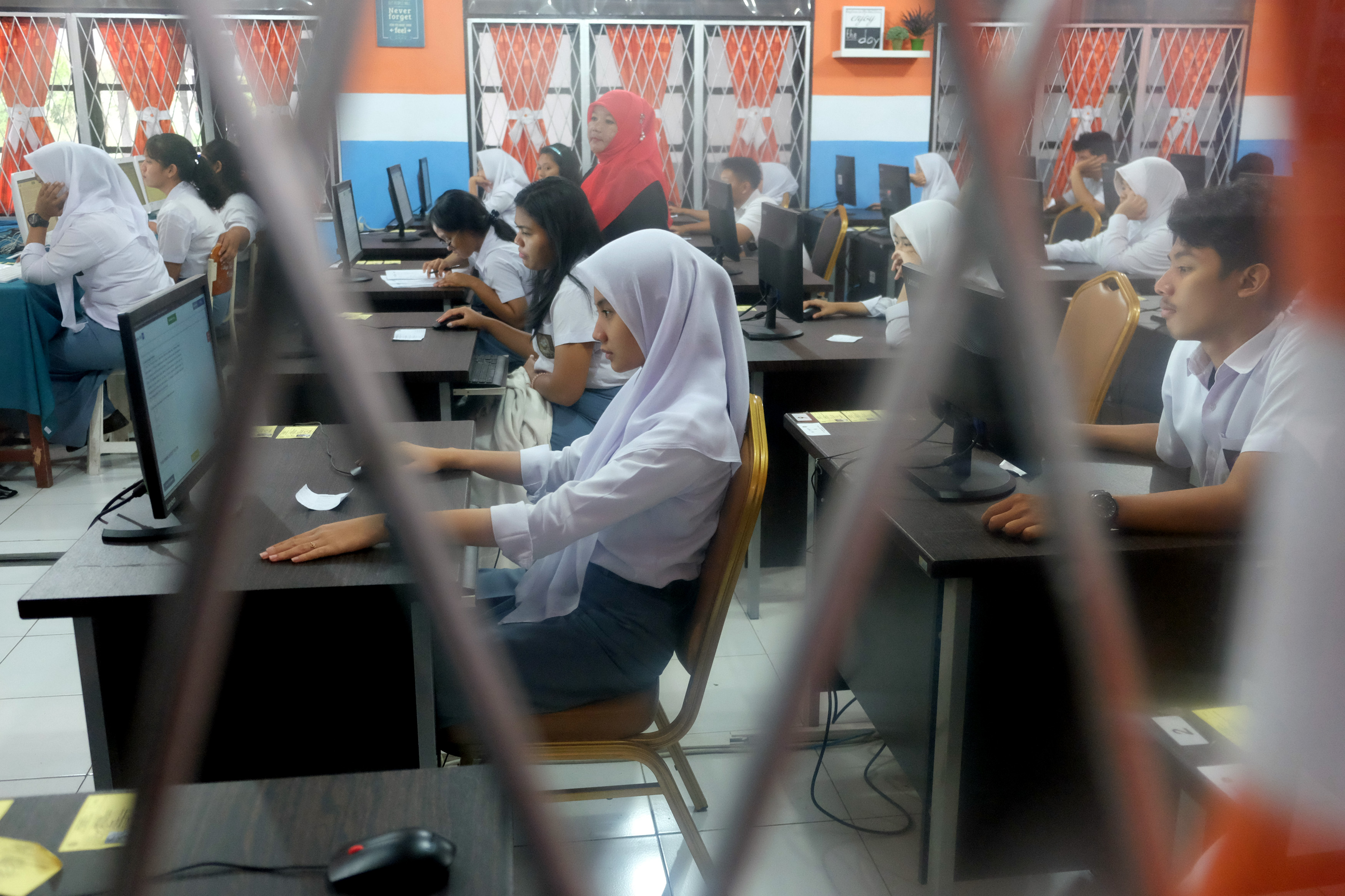 Dianggap curang, 18 siswa SMA/SMK di Kalsel mendapat nilai 0 dalam UNBK 
