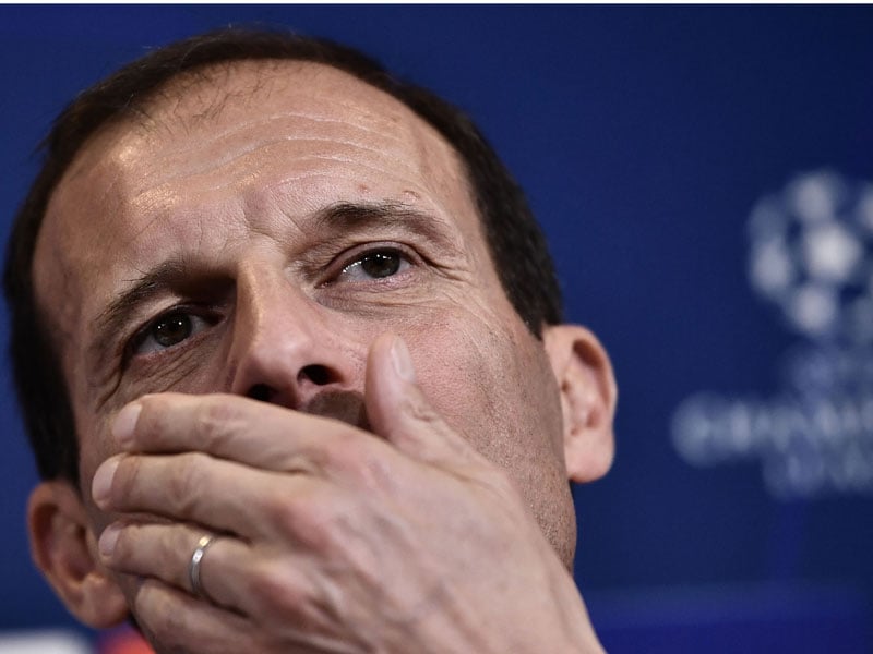 Pelatih Juventus Massimiliano Allegri 