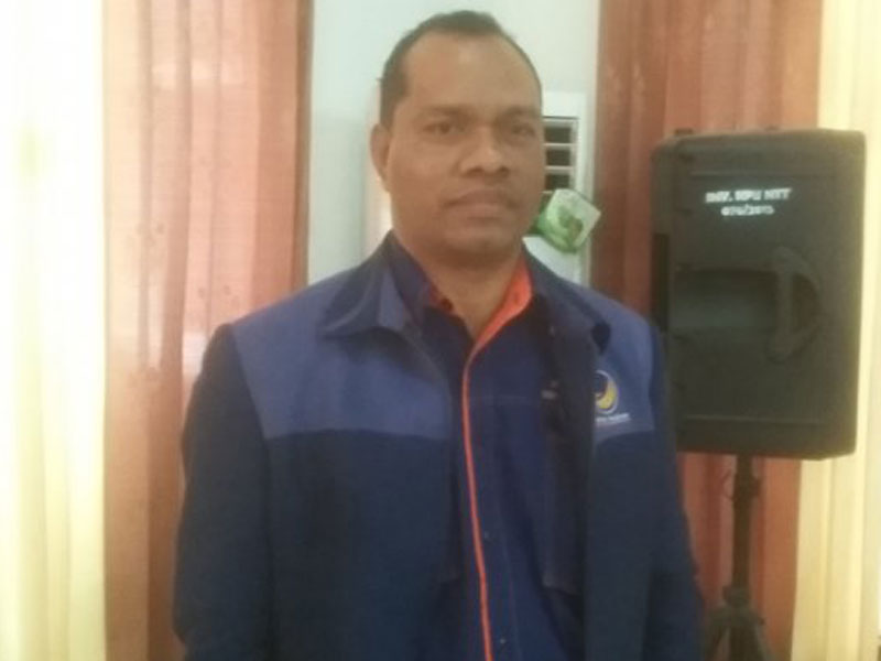 Sekretaris DPW Partai NasDem NTT Alex Ofong    