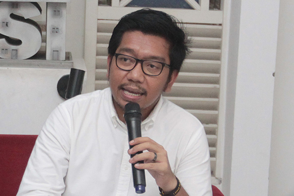 Peneliti Indonesia Corruption Watch (ICW) Kurnia Ramadhana 