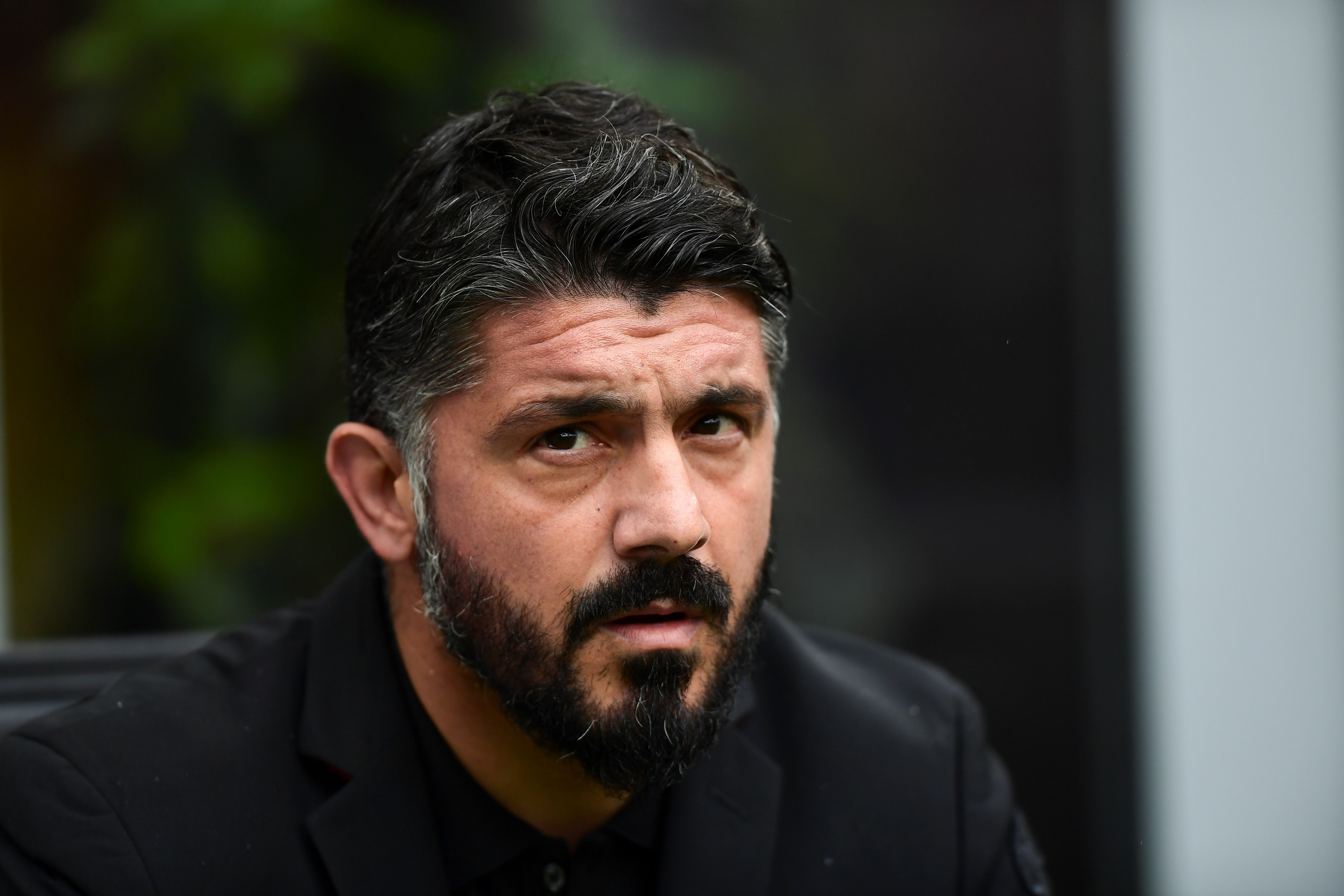 Pelatih Italia AC Milan Gennaro Gattuso