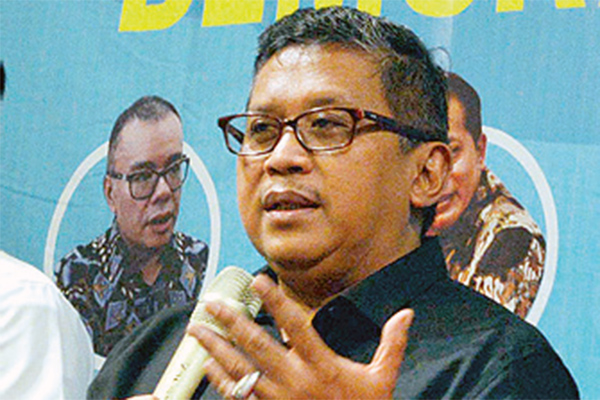 Sekretaris Tim Kampanye Nasional (TKN) Joko Widodo-Kiai Ma’ruf Amin, Hasto Kristiyanto