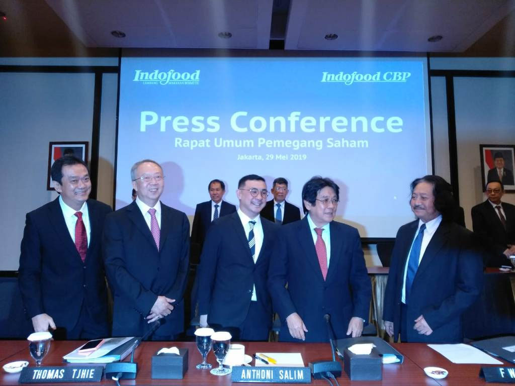 Setoran Dividen Indofood Sukses Makmur 50% dari Laba 2018