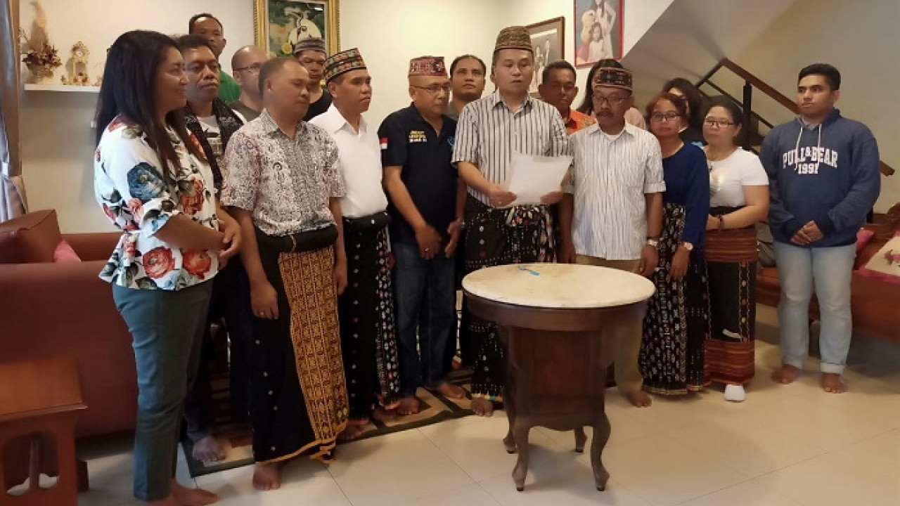 Pembacaan pernyataan sikap Ikamaba.