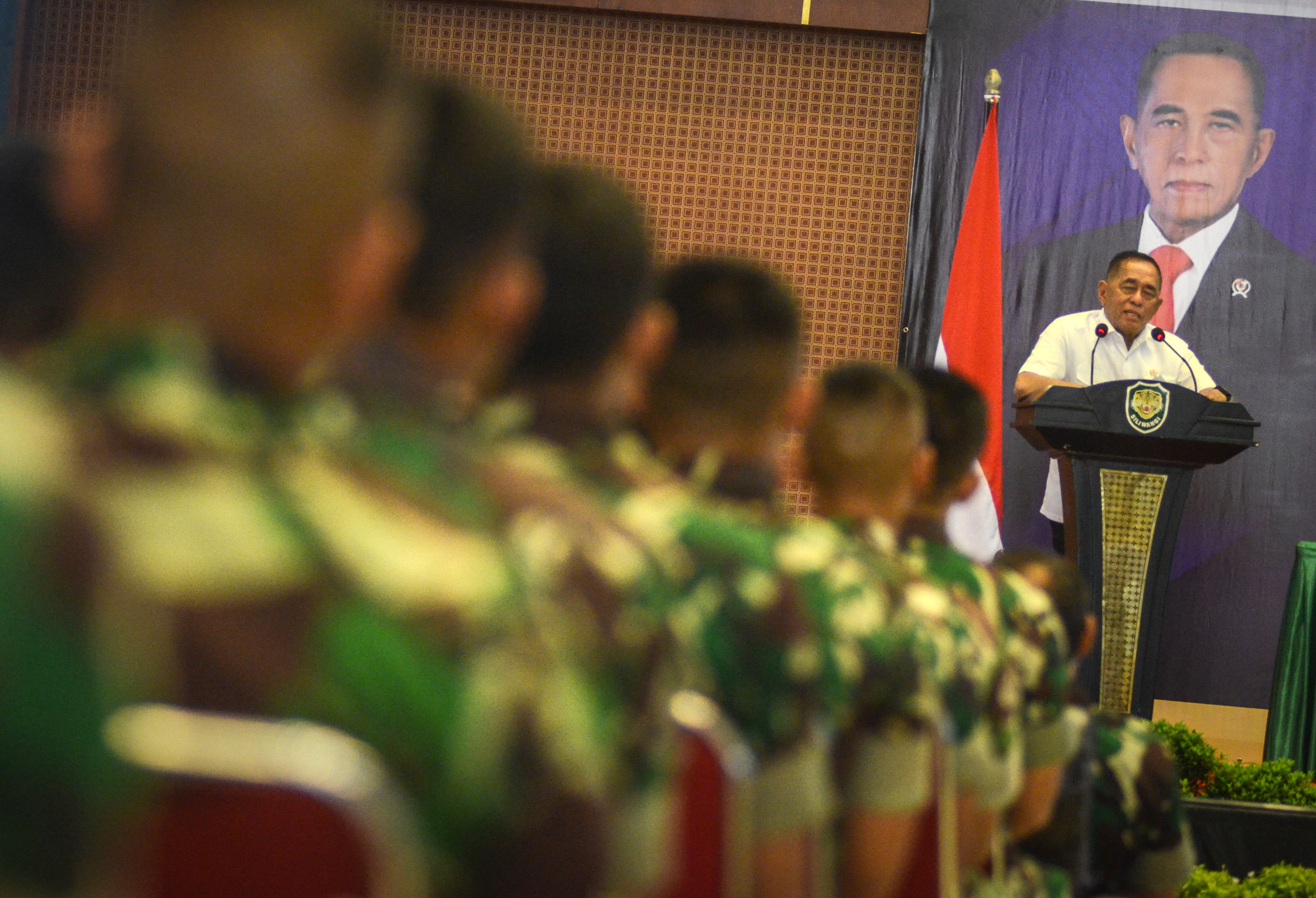 Menteri Pertahanan (Menhan) Ryamizard Ryacudu 