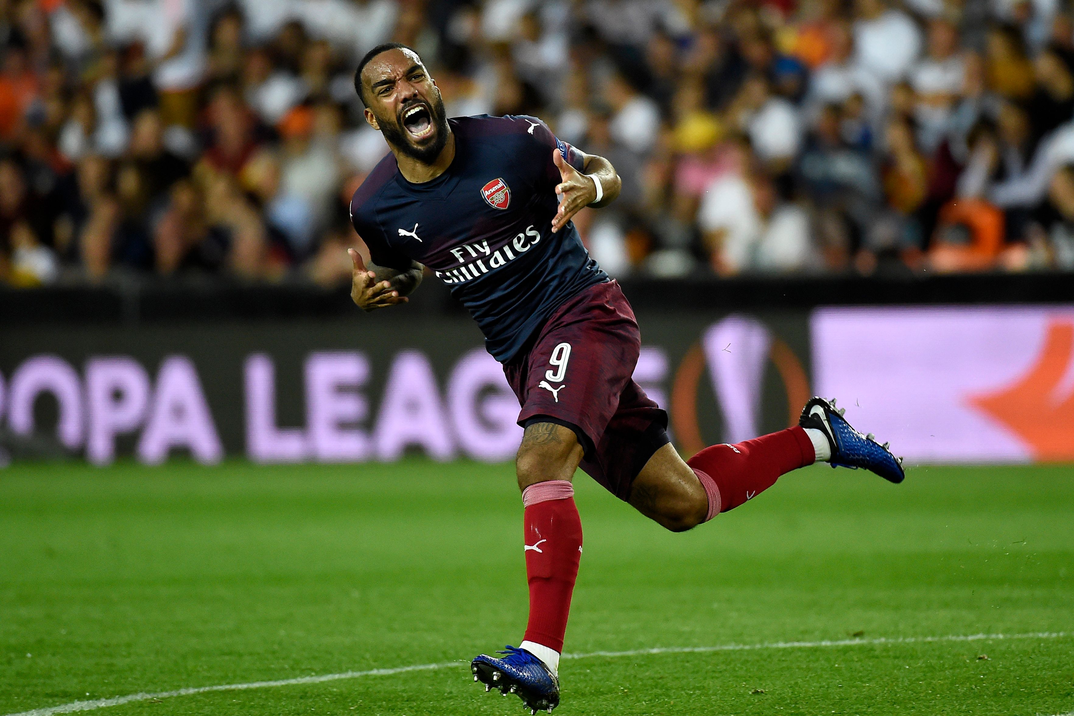 Striker Arsenal asal Prancis Alexandre Lacazette