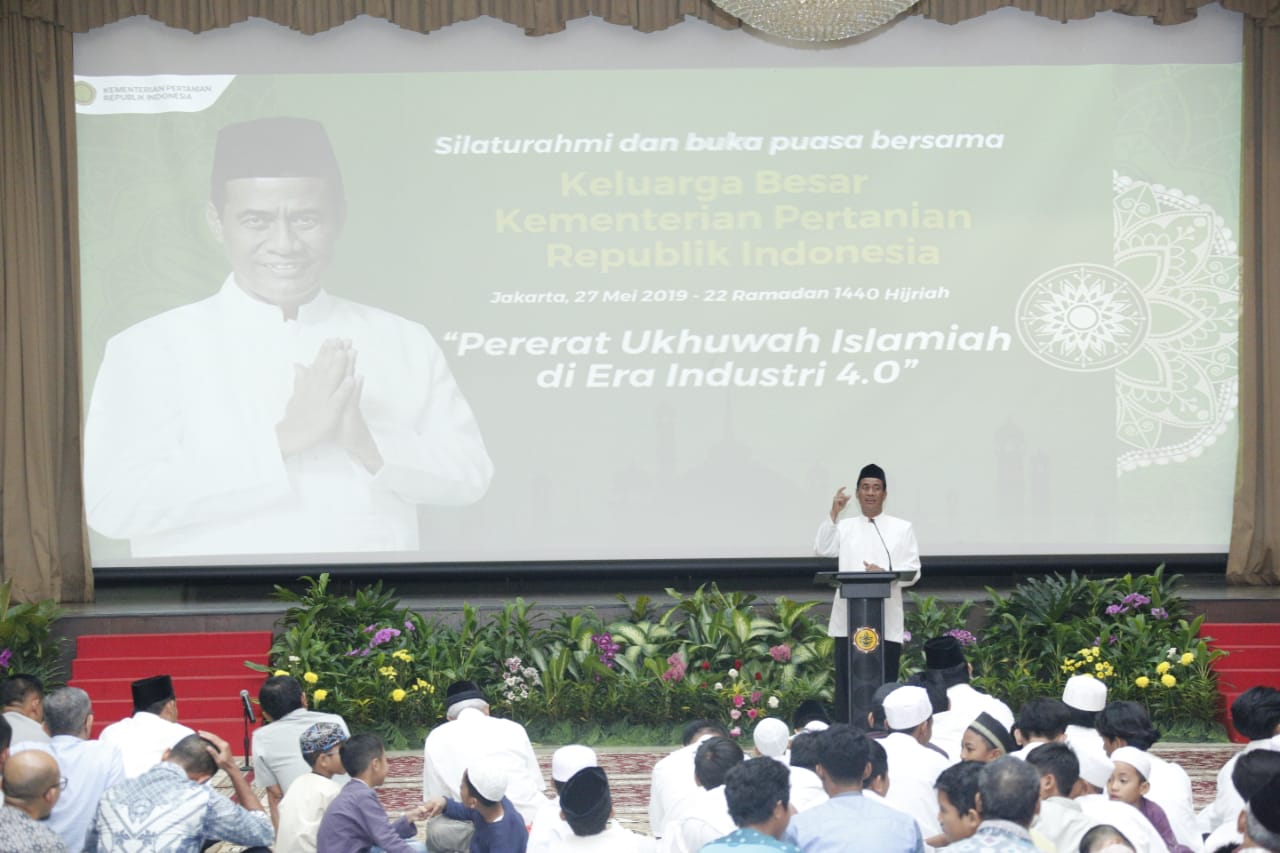 Acara Buka Puasa bersama Mentan Amran Di kantor Pusat Kementerian Pertanian