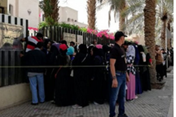  suasana pemilu di arab saudi