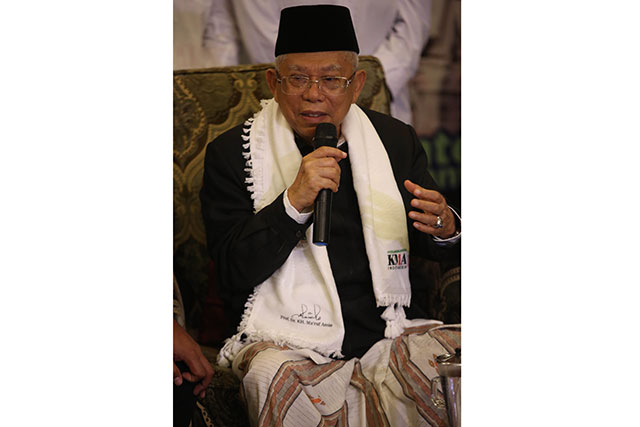 Cawapres nomor urut 01 KH Ma'ruf Amin