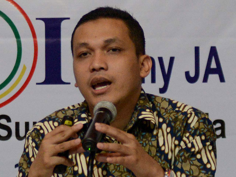 Peneliti Lingkaran Survei Indonesia (LSI) Ardian Sopa