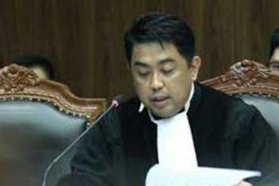 Kuasa hukum untuk Komisi Pemilihan Umum (KPU) Ali Nurdin atau yang tergabung dalam AnP Law Firm 