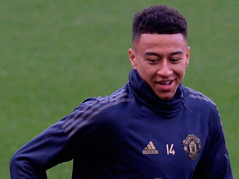Gelandang United Jesse Lingard