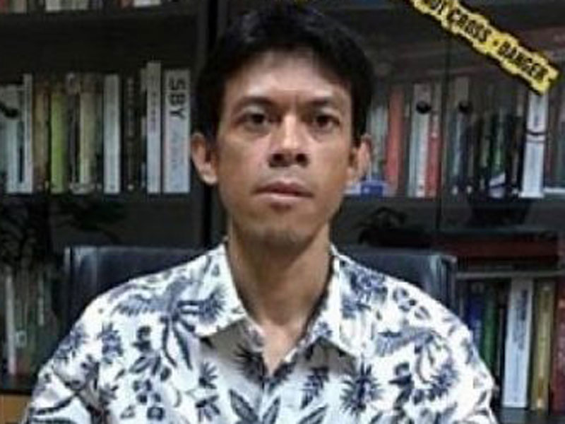 Pengamat Intelijen Stanislaus Riyanta 