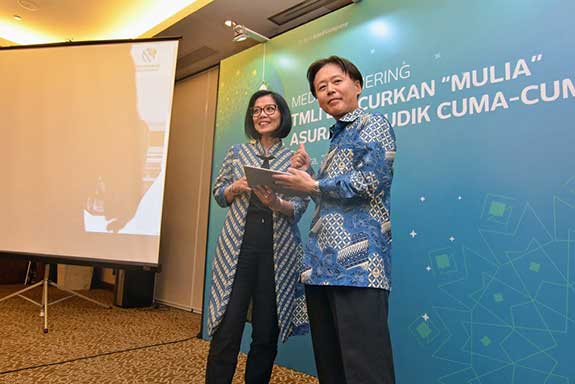 Tokio Marine Life Insurance Indonesia meluncurkan Program Mulia-Mudik dan Liburan Aman dengan produk TM Group Personal Accident.