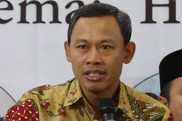 Komisioner KPU Pramono Ubaid Tanthowi