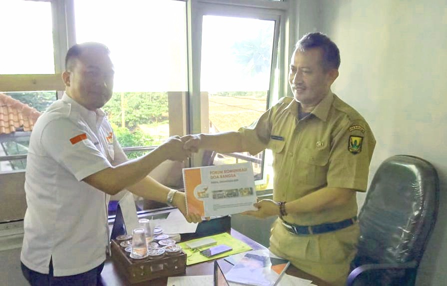 Badan Kesbangpol Sukabumi Terima Laporan Program Kerja Ormas FKDB