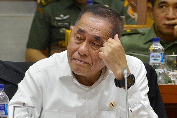 Menteri Pertahanan Ryamizard Ryacudu