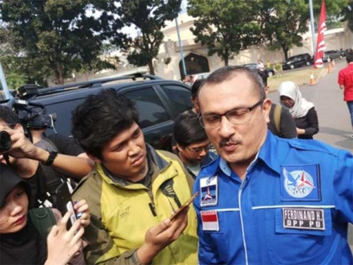 Ketua Divisi  Advokasi dan Hukum Partai Demokrat Ferdinand Hutahaean