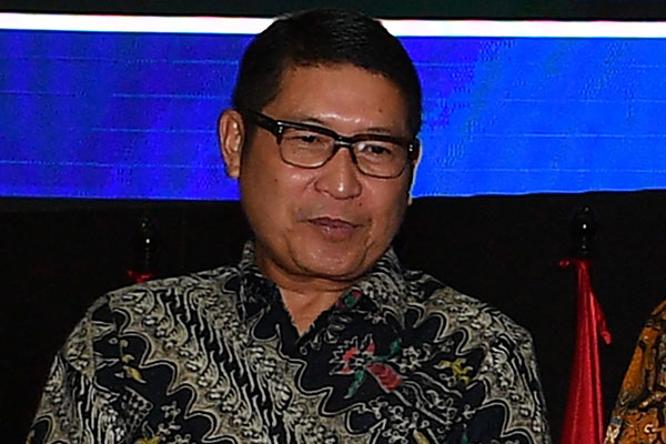 Dirut Bursa Efek Indonesia (BEI) Inarno Djajadi.