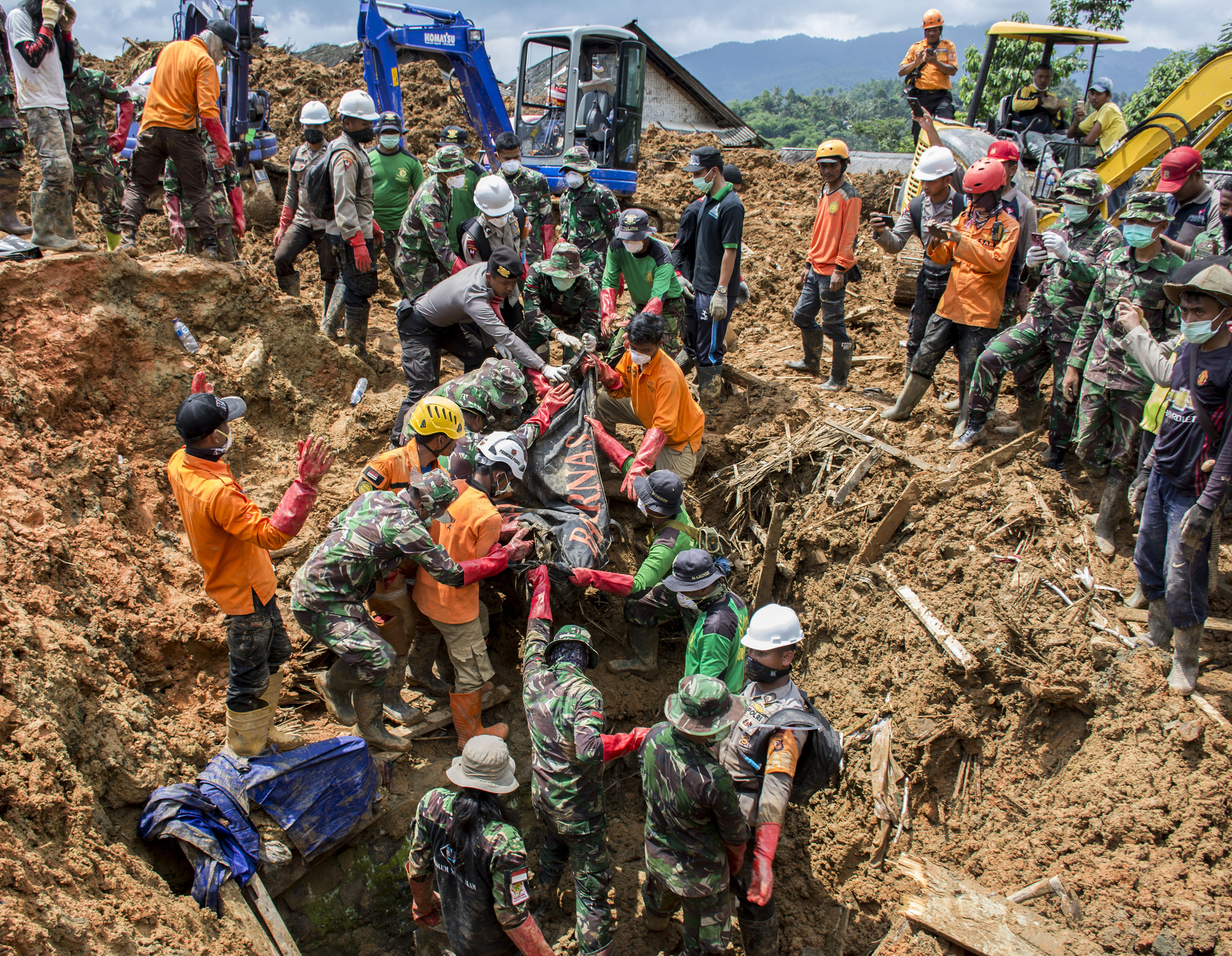 Bencana longsor masih mendominasi di Kabupaten Sukabumi, Jawa Barat. 