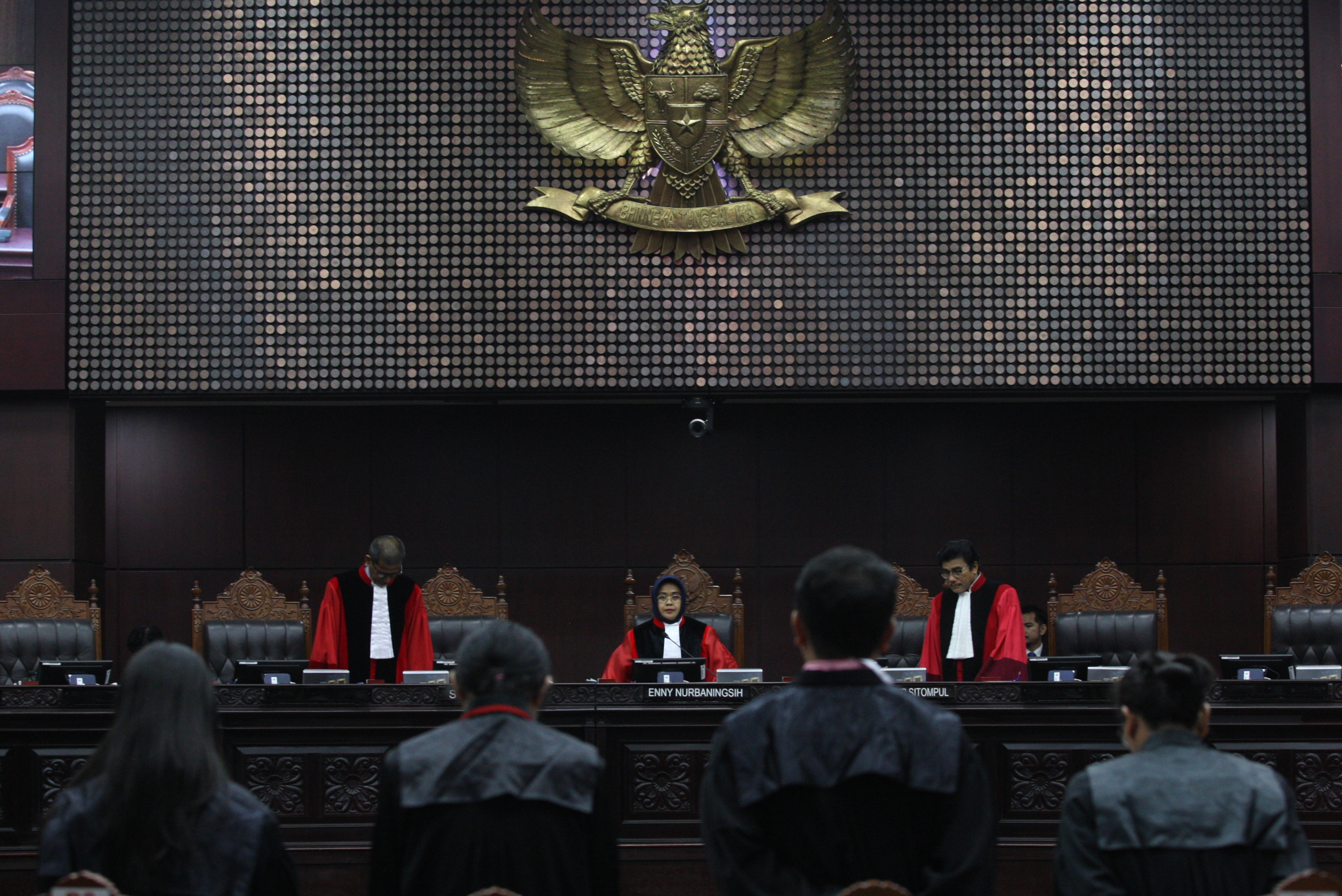 Sidang di Mahkamah Konstitusi