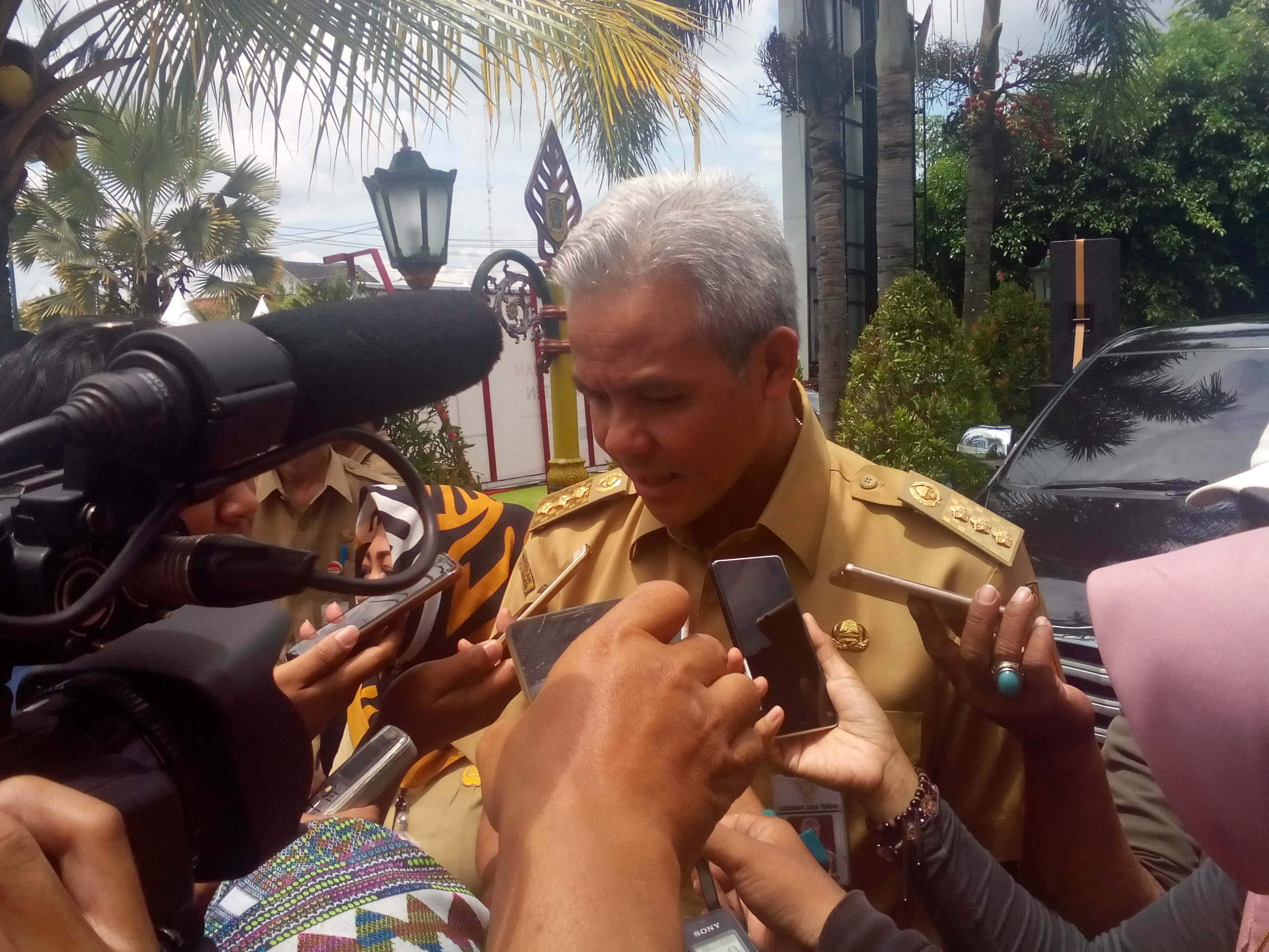 Gubernur Jawa Tengah Ganjar Pranowo