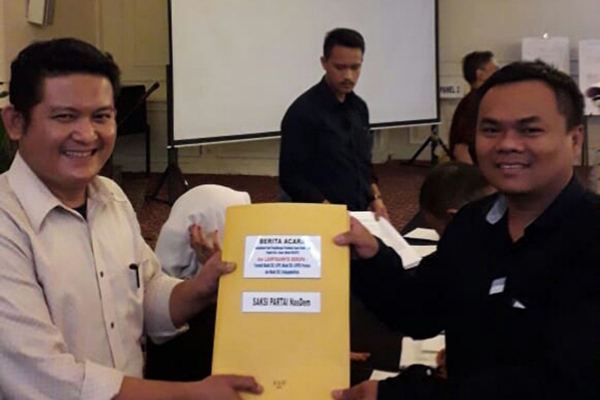 Hasil perolehan Partai NasDem pada Pemilu 2019 naik dibanding Pemilu 2014. Pada pemilu sebelumnya, Partai NasDem hanya mendapatkan 1 kursi.