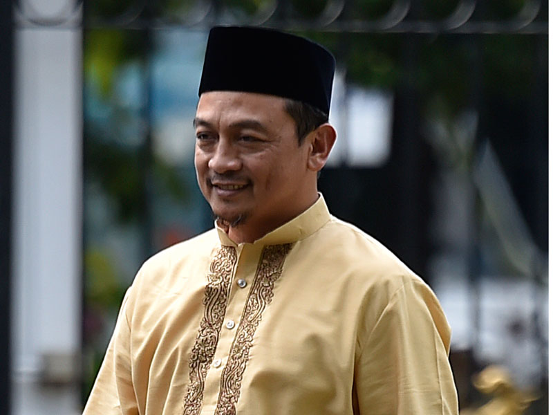 Mntan Ketua Gerakan Nasional Pengawal Fatwa (GNPF) MUI Bachtiar Nasir