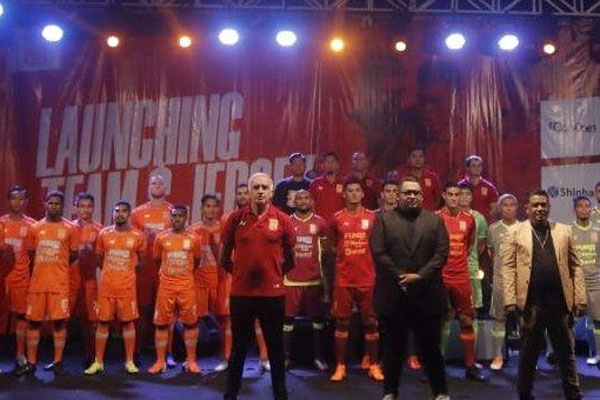  laucing jersey borneo fc