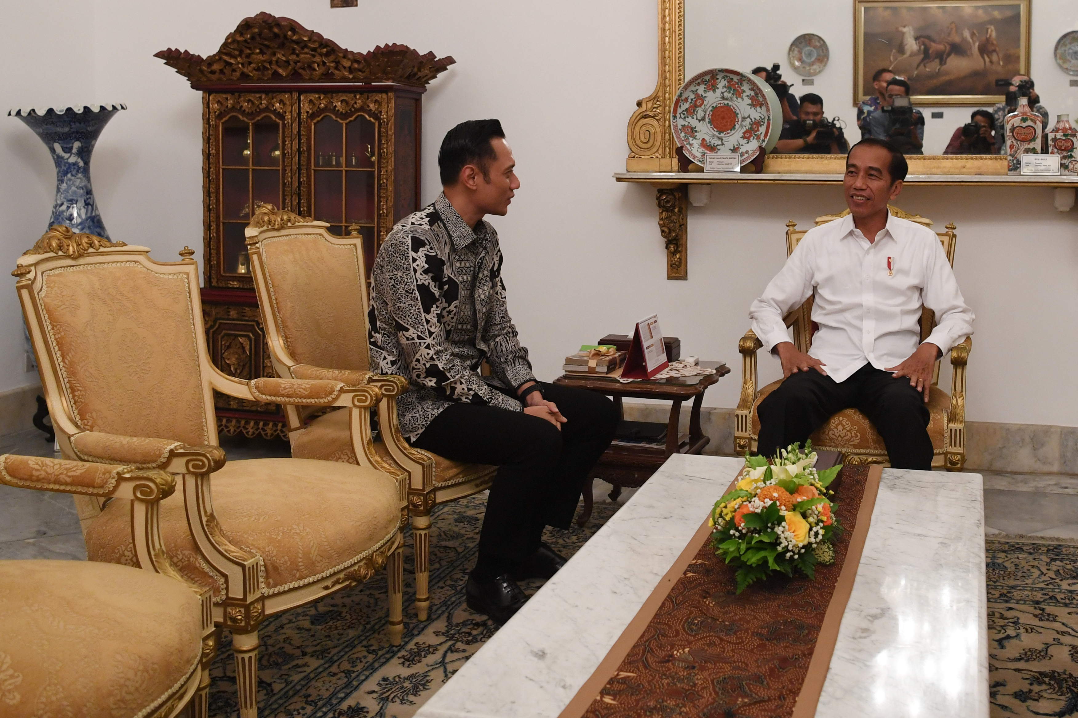 AHY Sepakat Seruan Jokowi Jaga Situasi Negara Pasca-Pilpres