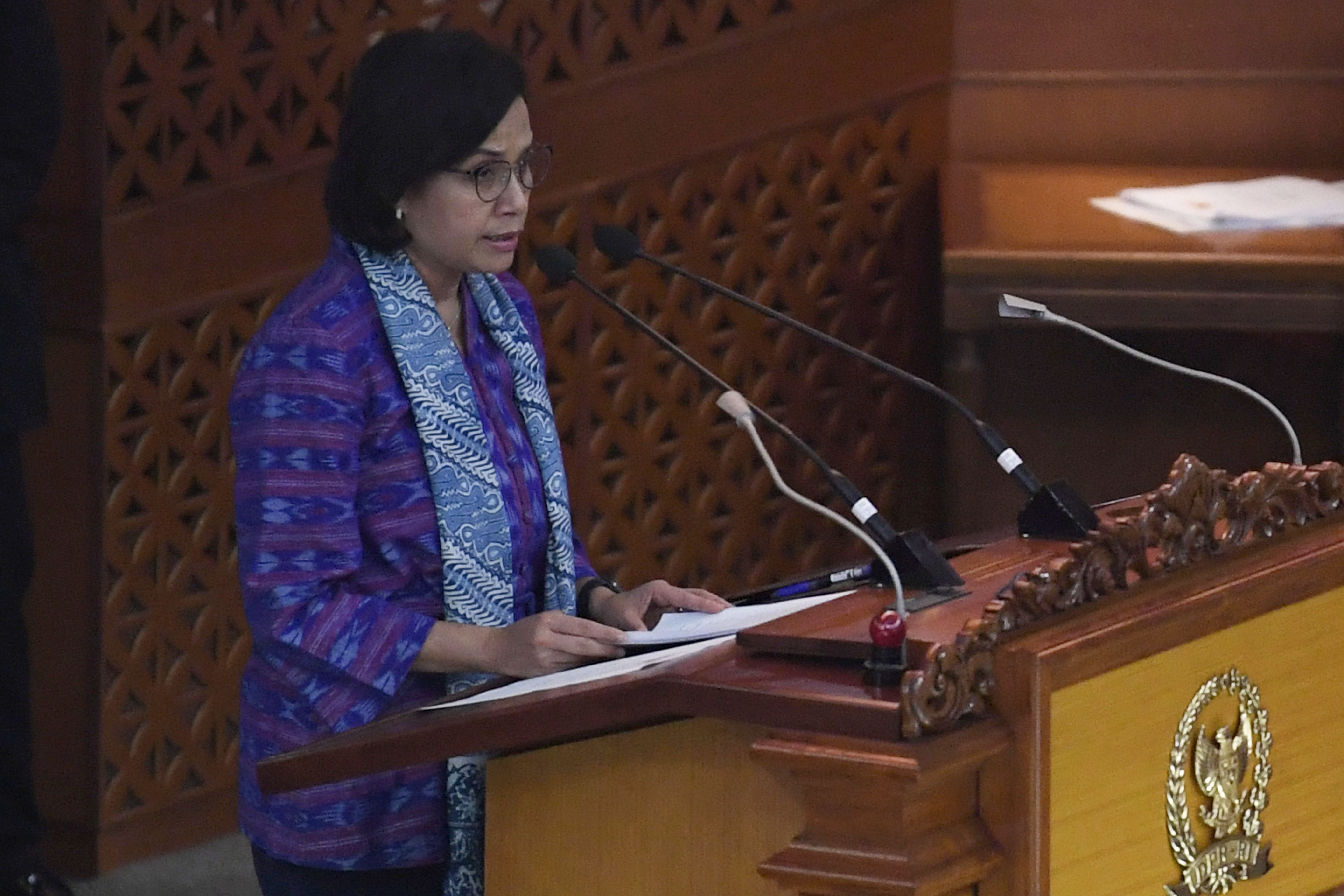 Menteri Keuangan Sri Mulyani 