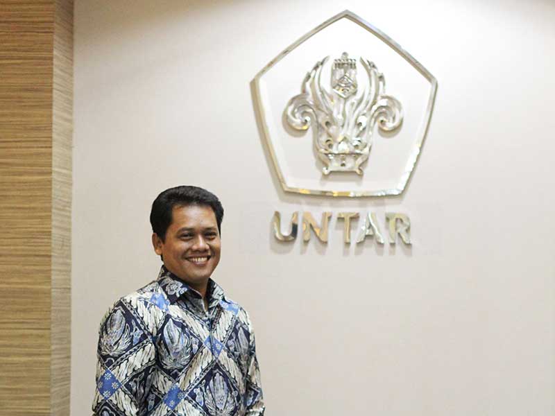 Rektor Untar, Agustinus Purna Irawan