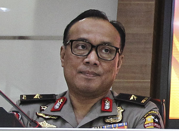kepala Biro Penerangan Mabes Polri Brigadir Jenderal Polisi Dedi Prasetyo