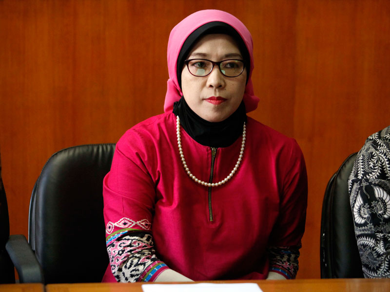 Komisioner KPAI Bidang Kesehatan dan NAPZA Sitti Hikmawatty 